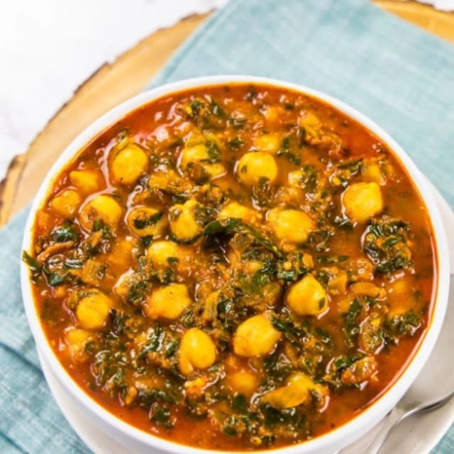 Chana Saag.