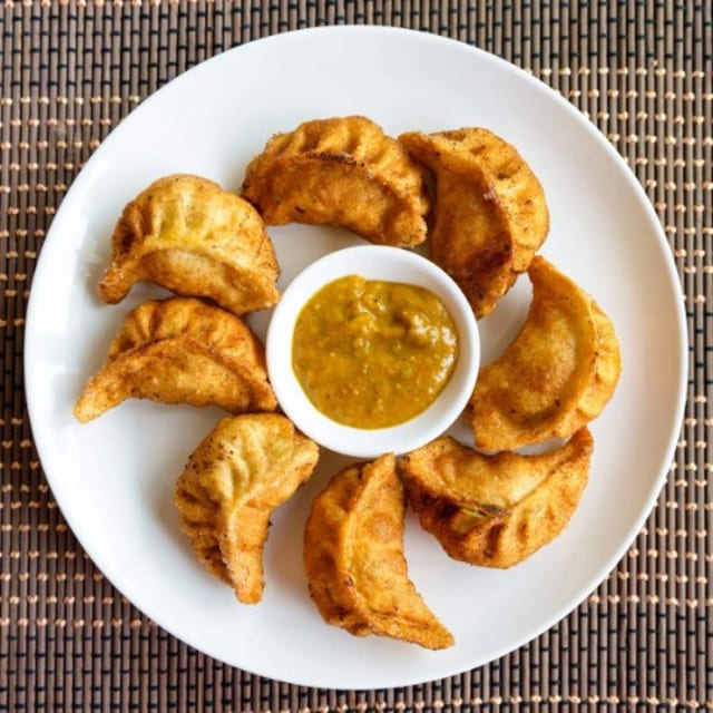 Chicken Fried Momo.