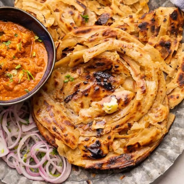 Lachha Paratha.