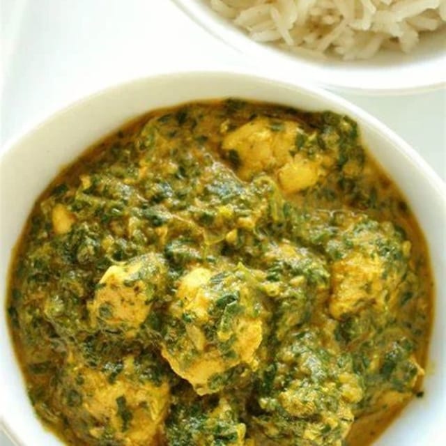 Chicken Saag.
