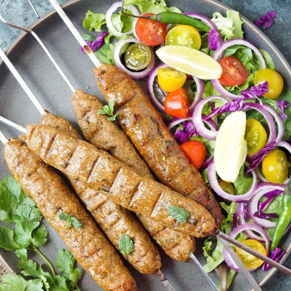 Delicious Kebab Creations at Our Indian Restaurant