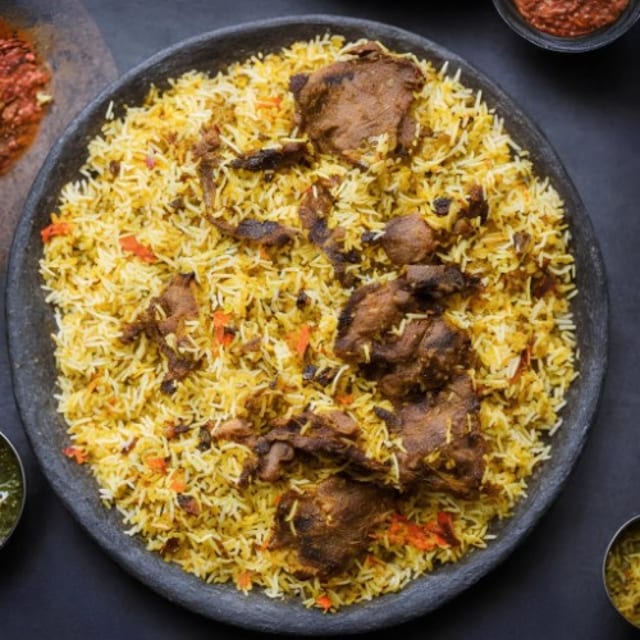 Goat Briyani.